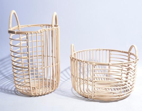 Rattan Wicker Willow Baby Toys Dirty Clothes Storage Laundry Basket ECO Friendly
