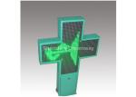 Outdoor Clinic 16mm LED Pharmacy Cross Display Text Showing With Different