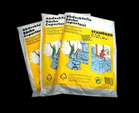 6ft heavy duty plastic sheet dropped table drop cloth,plastic dust protection sheet drop cloth,all purpose absorbent pla