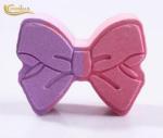 Bowknot Shaped Custom Bath Bombs 120g With SLS Free Natural Ingredients