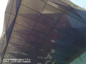 Wholesale 3D Shape 4mm Thickness Aluminum Composite Panels For Shading Spectra Color from china suppliers