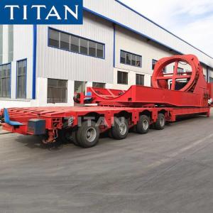 China 4 Line 8 Axle Windmill Rotor Blade Transport Trailer for Sale on sale