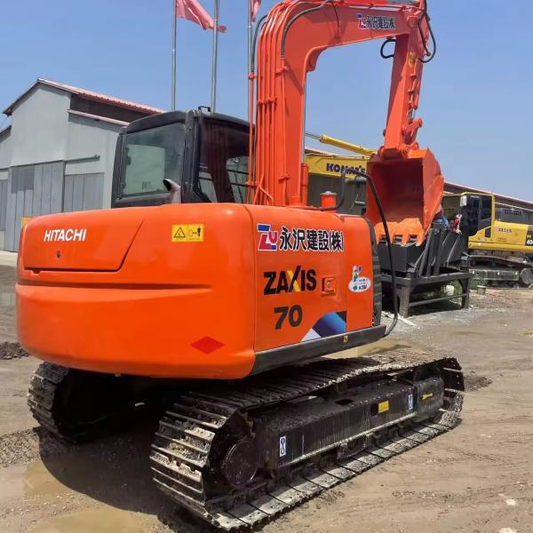 excavator mini hitachi construction year 2006 Zx70 crawler used excavator for