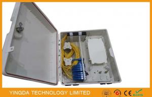 China PC Material Pole / Wall Mount Fiber Optic 1x 64 PLC Splitter Box IP65 GPDB-S64D/72D on sale