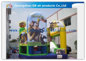 China Commercial Shrek Combo For Kids Jumping Castle Inflatable Jumping Slides Bouncer on sale