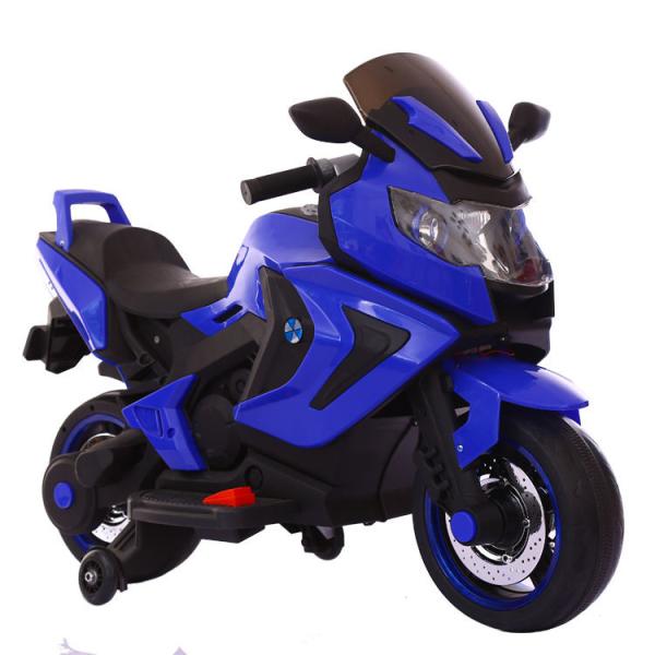 12V390 Battery Red White Blue Electric Ride On Motorcycles for Kids Long-Lasting