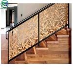 Rose Gold Color And Black Contemporary Aluminum Fence of Aluminum Product
