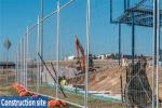 Galvanized Temporary Fence Outdoor Temporary Barrier Fencing 6ftx9.5FT