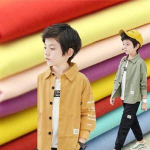 Wholesale TC6535 Uniform Fabric 130X 72 155GSM 32SX32S TC Polyester Cotton Woven Jacket Shirt Fabric from china suppliers