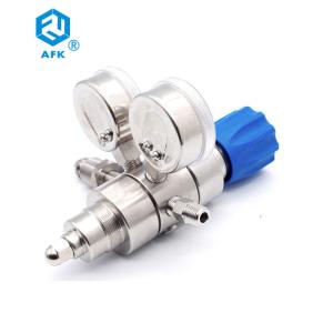 Wholesale AFK SS R31 Precision Pressure Gauge Helium Gas Regulator Two Stage from china suppliers