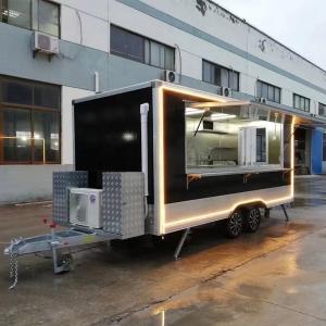 Wholesale Mobile Square Fast Food Snack Trailer for Multipurpose Sales of Various Commodities from china suppliers