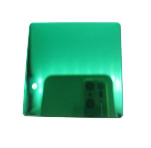 Wholesale PVD Green Mirror Color Sheet 201 304 Stainless Steel Plate EN Standard from china suppliers