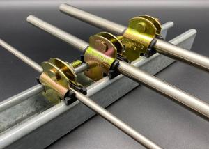 Wholesale Gold Galvanized High Temperaturer Resistant Strut Insulated Cushion Clamps from china suppliers