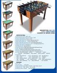 Popular 10 In 1 Multi Game Table Wood Grain Color With Different Game Toy