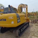 Komatsu PC120 Used Excavator Equipment Earthmoving Mining Engineering Original