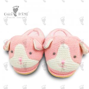 Wholesale 18 X 8cm Stuffed Childrens Shoes Warm Pink Cute Cat Shoes 18 X 8cm from china suppliers