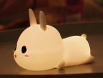 Dimmable USB Silicone Animal Night Lights Lamp With 1200mAh Battery