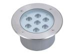 LED Underground Light Color Optional 9 X 3W IP67 100V - 240V Φ160mm RoHS