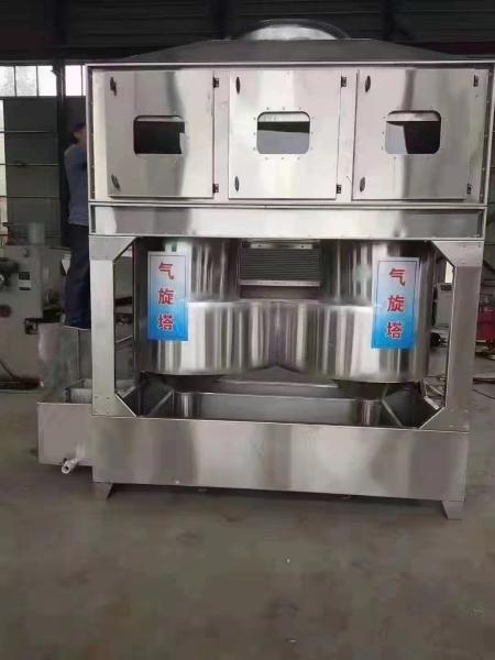 100 Feet Cyclone Tower Dust Removal Equipment For Industrial Dust Collection