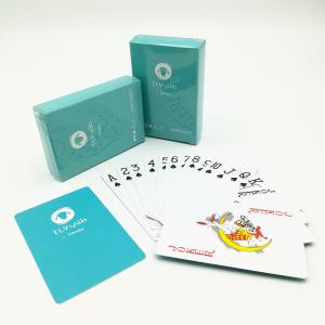 Wholesale CMYK 4C Printing Waterproof Plastic Playing Cards , 300g Plastic Poker Playing Cards from china suppliers