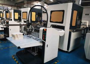 Wholesale Wine Box Cover Positioning Machine Paper Box Pasting W3180XH2114mm from china suppliers