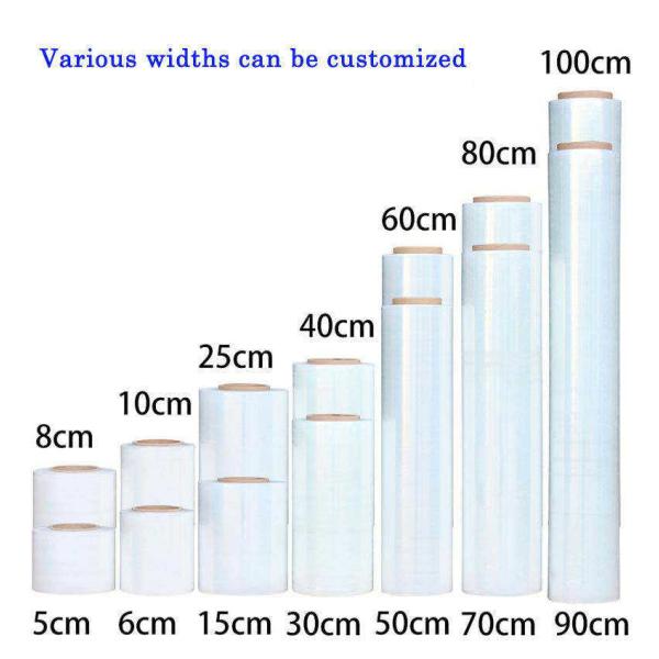 Moistureproof Shrink Wrap Roll Packaging Antiwear Lightweight