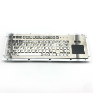Wholesale IP65 / IK07 SUS304 Industrial Dust Proof Keyboard Over 2million Key Life Cycle from china suppliers