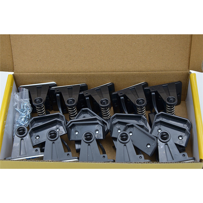 Keyless Hidden Child Safety Cabinet Locks Environmentally Friendly ABS Material