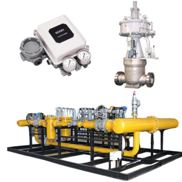 Flow Control Valve Skid And KOSO 400H Control Valve 5200LA/6100LA Pneumatic