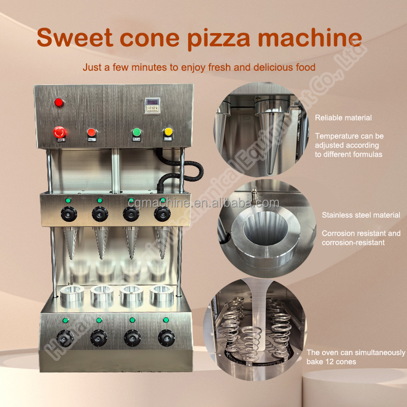 Cone Pizza Machine Pizza Cone Molding Machine Paper Cone Making Machine