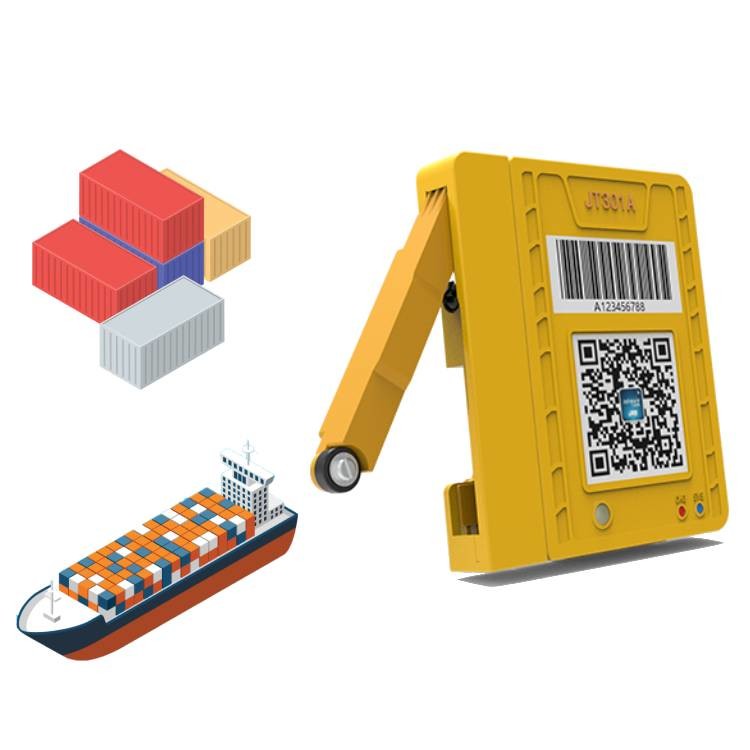 Container Door Detecting Tracker Long Battery Life 4G Anti Dismount Easy Install