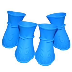 Wholesale Customized Shape Silicone Pet Supplies Stocked Sustainable Silicone Dog Shoes from china suppliers