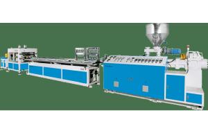 Wholesale High Output Wood Plastic WPC Decking Profile Co Extrusion Machine from china suppliers
