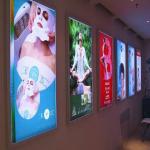 factory price advertising led light box/ crystal led light box/ super slim led