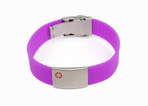 Wholesale Cheap alert id wristband laser engraved elite sport runner id bracelet from china suppliers
