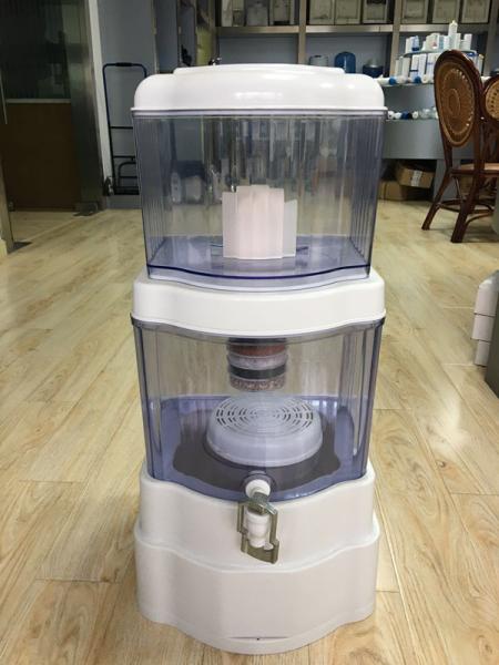 ABS , AS Material Drinking Water Pot / Plastic Water Pot Countertop Alkaline