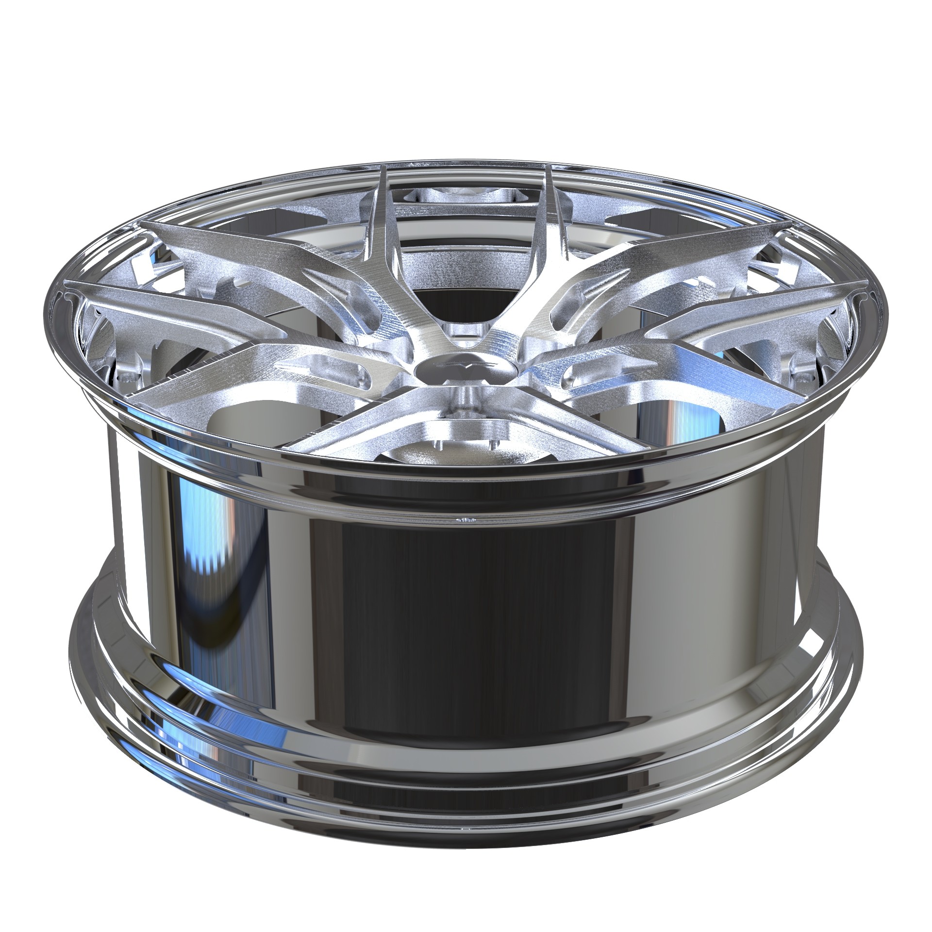 21 Inches Audi Rs6 139.7mm Pcd Two Piece Forged Wheels