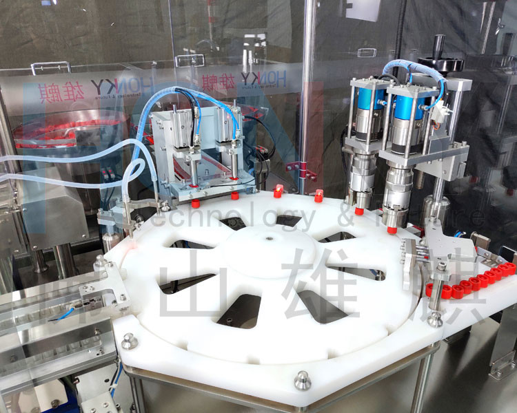 Full Automatic Sampling Tube Liquid Filling And Capping Machine Full Automatic For Bio Reagent Packing