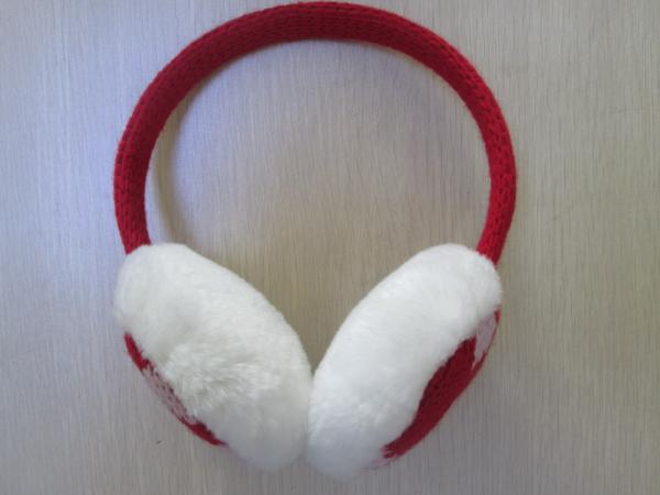 Jacquard Ear Muffs--Acrylic Ear Muffs--Winter products--Ladies earmuffs--Plush