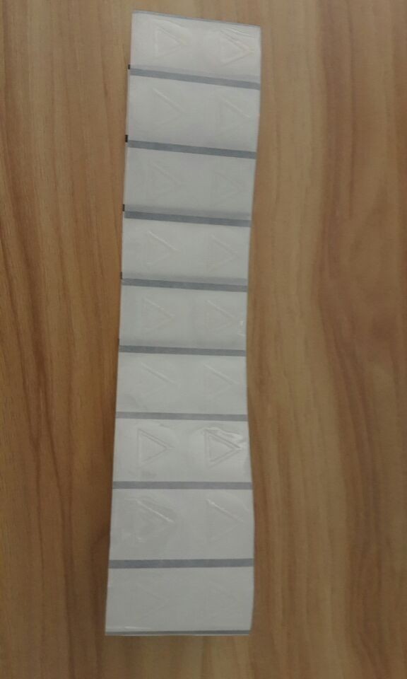 Custom PET Triangle Tactile Labels To Alert The Blind , 25mm Diameter