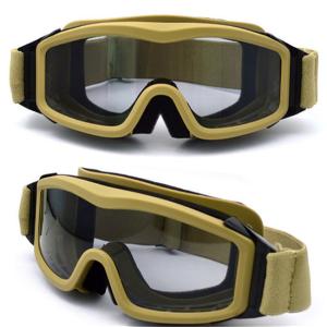 Wholesale ANSI Z87.1 PC Tactical Military Glasses Military Safety Goggles from china suppliers