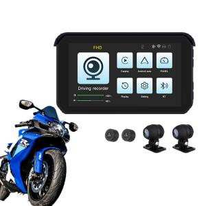 Wholesale 5 inch Motorcycle GPS Navigator with Waterproof Display and Carplay Wireless Android Auto from china suppliers