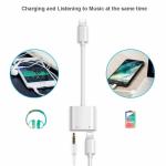3.5 mm Headphone Jack Adapter Charger Converter 2 in 1 DC 3.5mm Earphone Audio