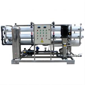 China SUS304 / S316L Automatic Reverse Osmosis  Pure Water Purification System Energy Saving 1-50T/Hour on sale