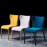 BIUE 5KGS 720mm Metal Frame Fabric Chair for Living Room