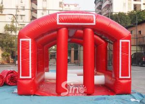 Wholesale Outdoor Giant Inflatable Football Obstacle Course With Tent For Playing Games from china suppliers