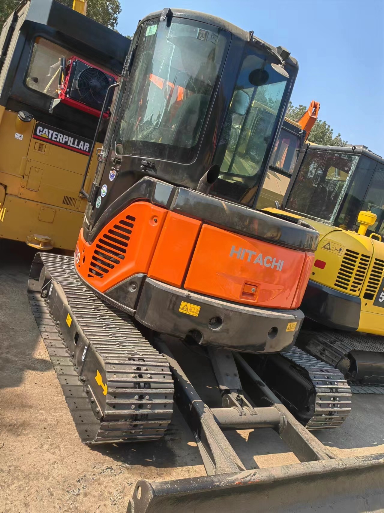 Used Crawler Excavator HITACHI ZX50