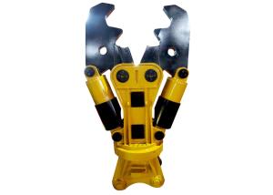 Wholesale High Reach Demolition Boom Excavator Attachments 4 Side Blade 2250KN Hydraulic Breaker Attachment from china suppliers