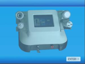 Wholesale Tripolar RF Ultrasonic Cavitation Slimming Machine Chin Cellulite Reduction 40KHZ from china suppliers