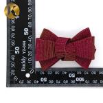 Custom Red Women Shoes Decoration Accessories Special Cloth Material